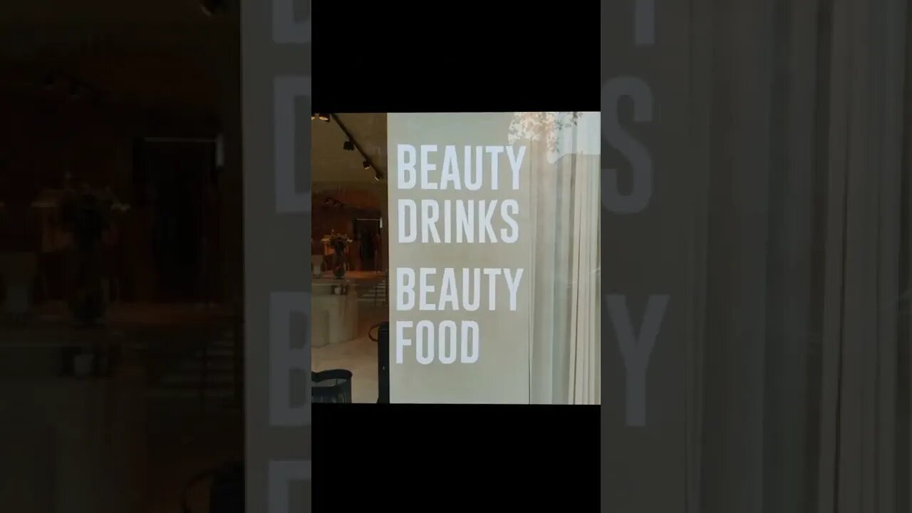 Beauty Drinks. Beauty Food.