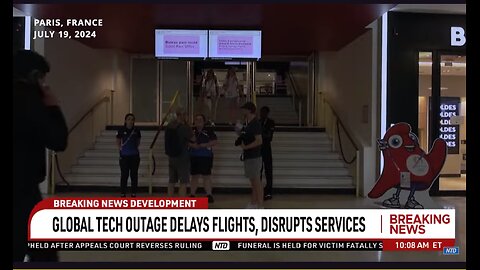 GLOBAL TECH OUTAGE DELAYS FLIGHTS, DISRUPTS SERVICES