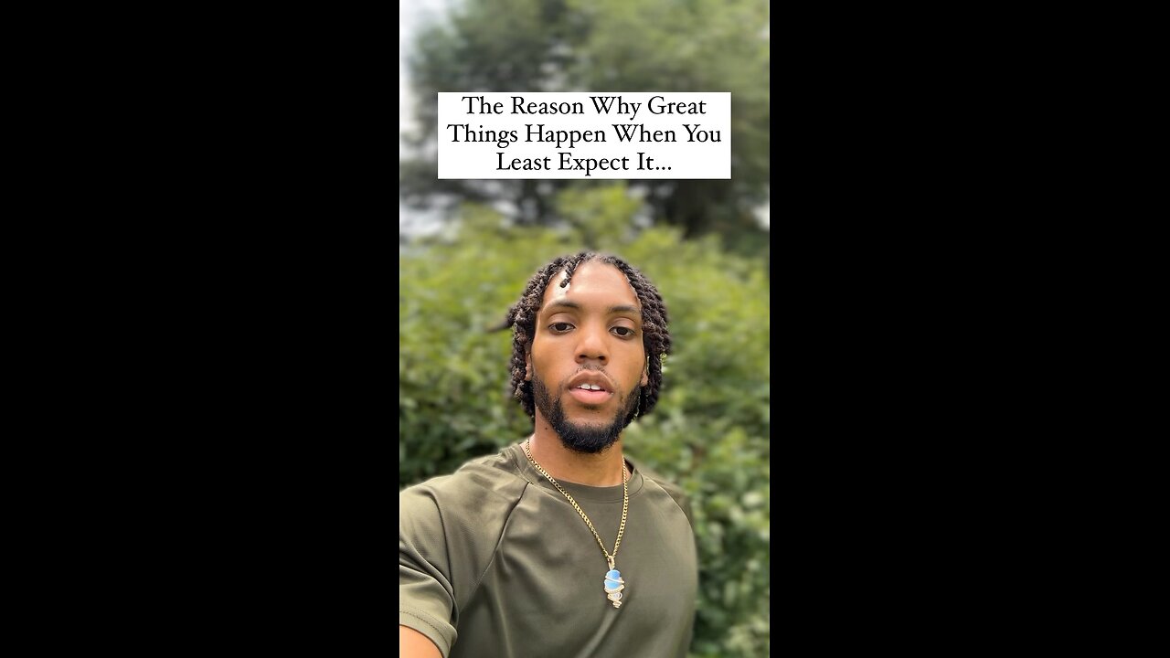 The Reason Why Great Things Happen When You Least Expect It… | Inspiration Is Key