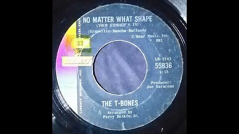 The T-Bones - No Matter What Shape (Your Stomach's In)