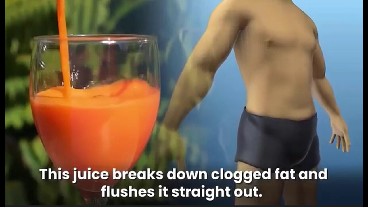 This Juice Breaks Down Clogged Fat And Flushes It Straight Out