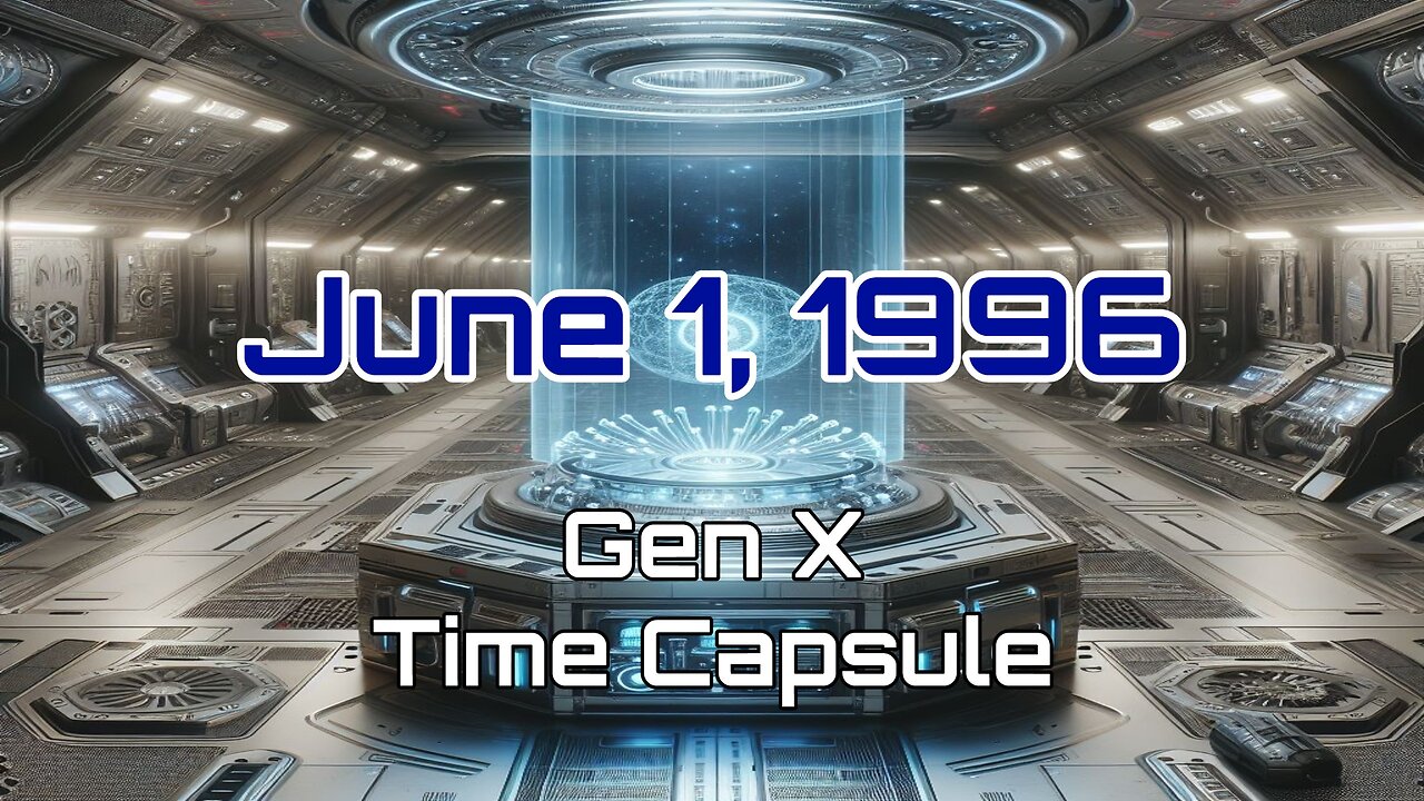 June 1st 1996 Gen X Time Capsule