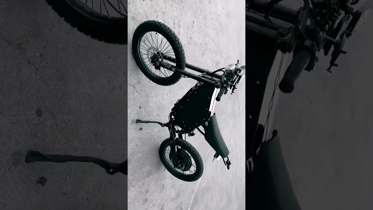 Stealth Bomber Electric Bike