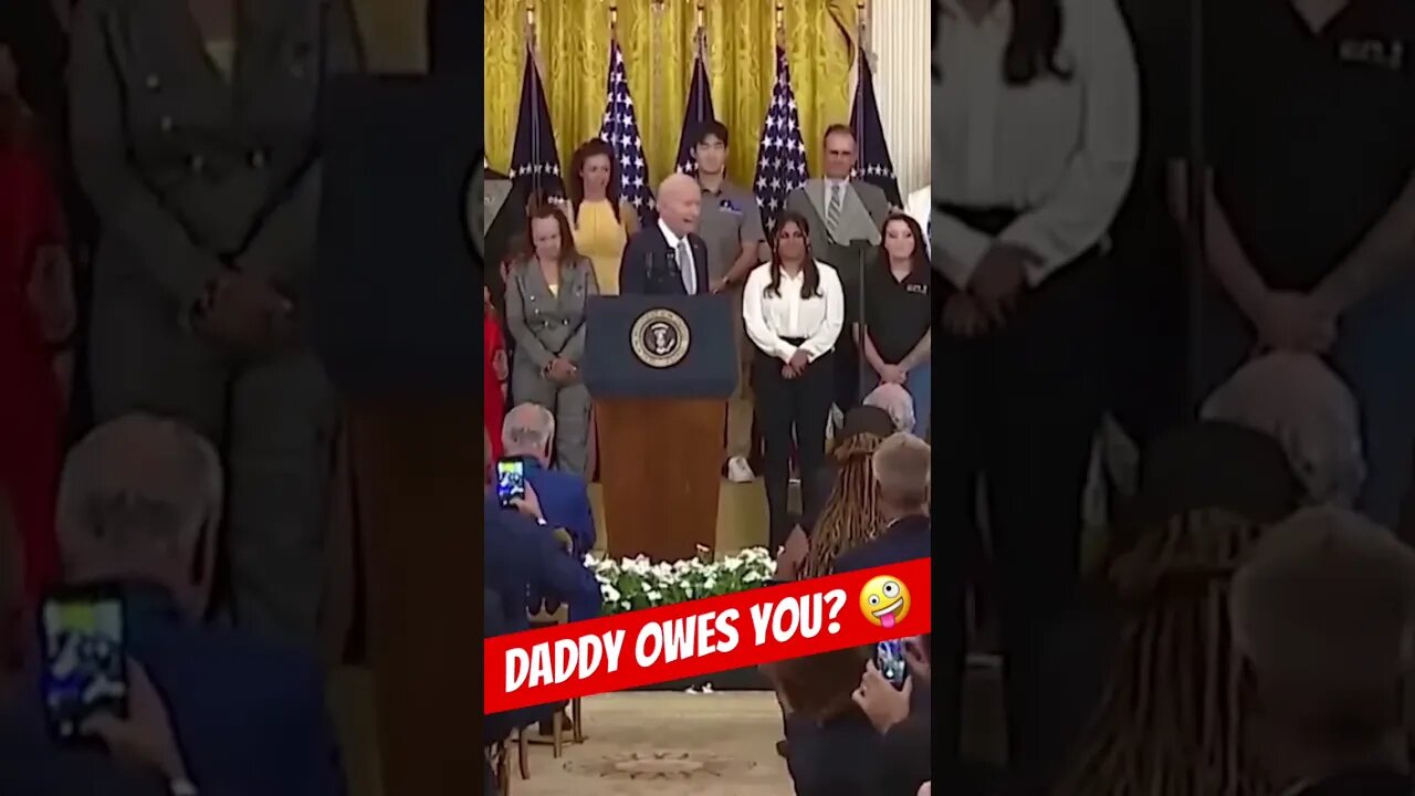 Daddy owes you? #joebiden #memes #shorts