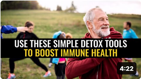 Use these simple detox tools to boost immune health