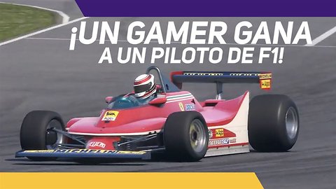 Un gamer gana a un piloto de Fórmula 1 en la vida real