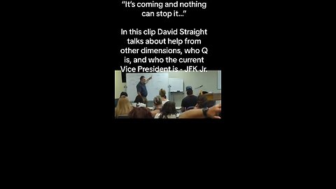 David L Straight- Who’s Q & Help From Other Dimensions + JFK Jr