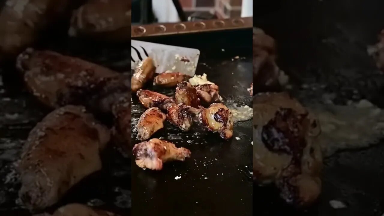 Chicken Wings on the Blackstone Griddle