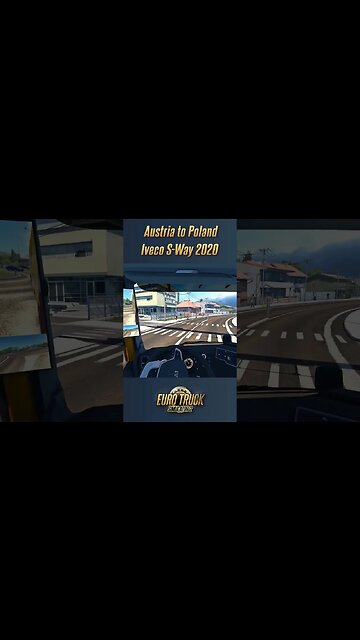 Austria to Poland - Iveco S-Way 2020 mod - #ets2 #ets2mods #eurotrucksimulator2 #gaming #gameplay
