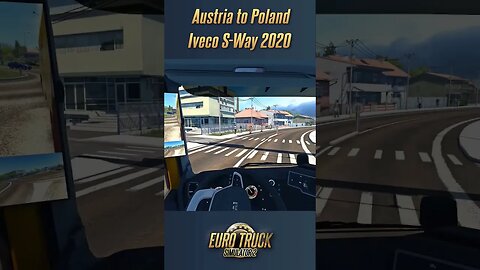 Austria to Poland - Iveco S-Way 2020 mod - #ets2 #ets2mods #eurotrucksimulator2 #gaming #gameplay