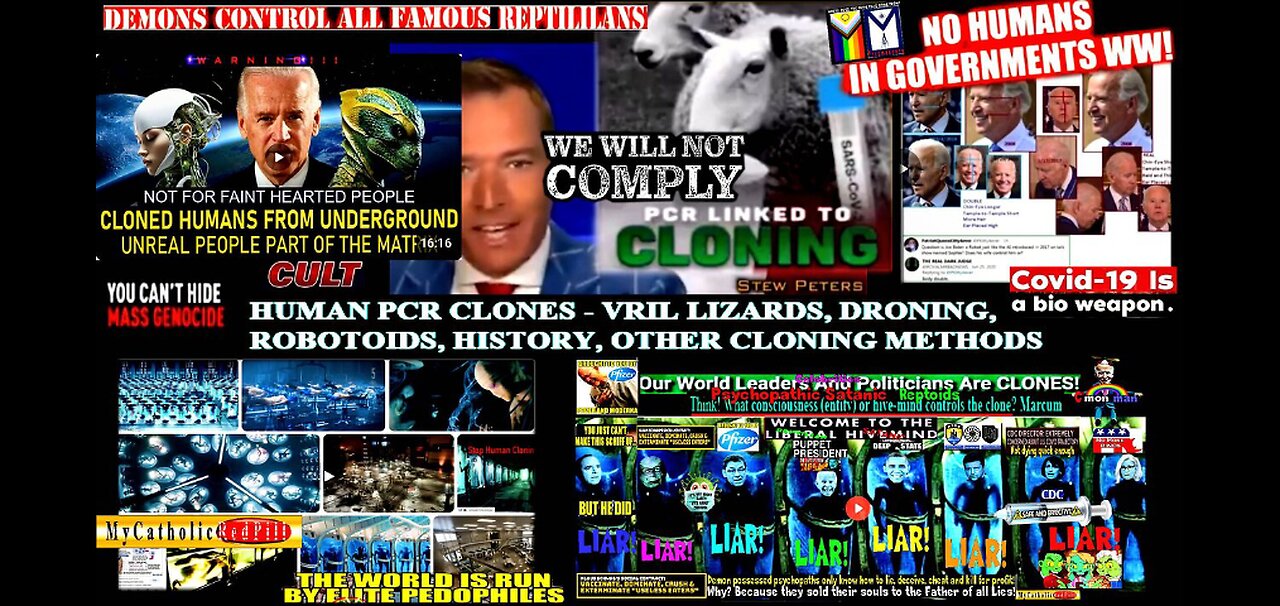 HUMAN ( PCR) CLONING, VRIL AND MORE