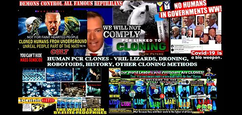 HUMAN ( PCR) CLONING, VRIL AND MORE