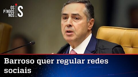 Barroso acompanha Lula e ameaça intervenção na internet