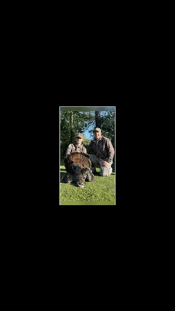 His Second Turkey EVER!!! (13yrs Old)