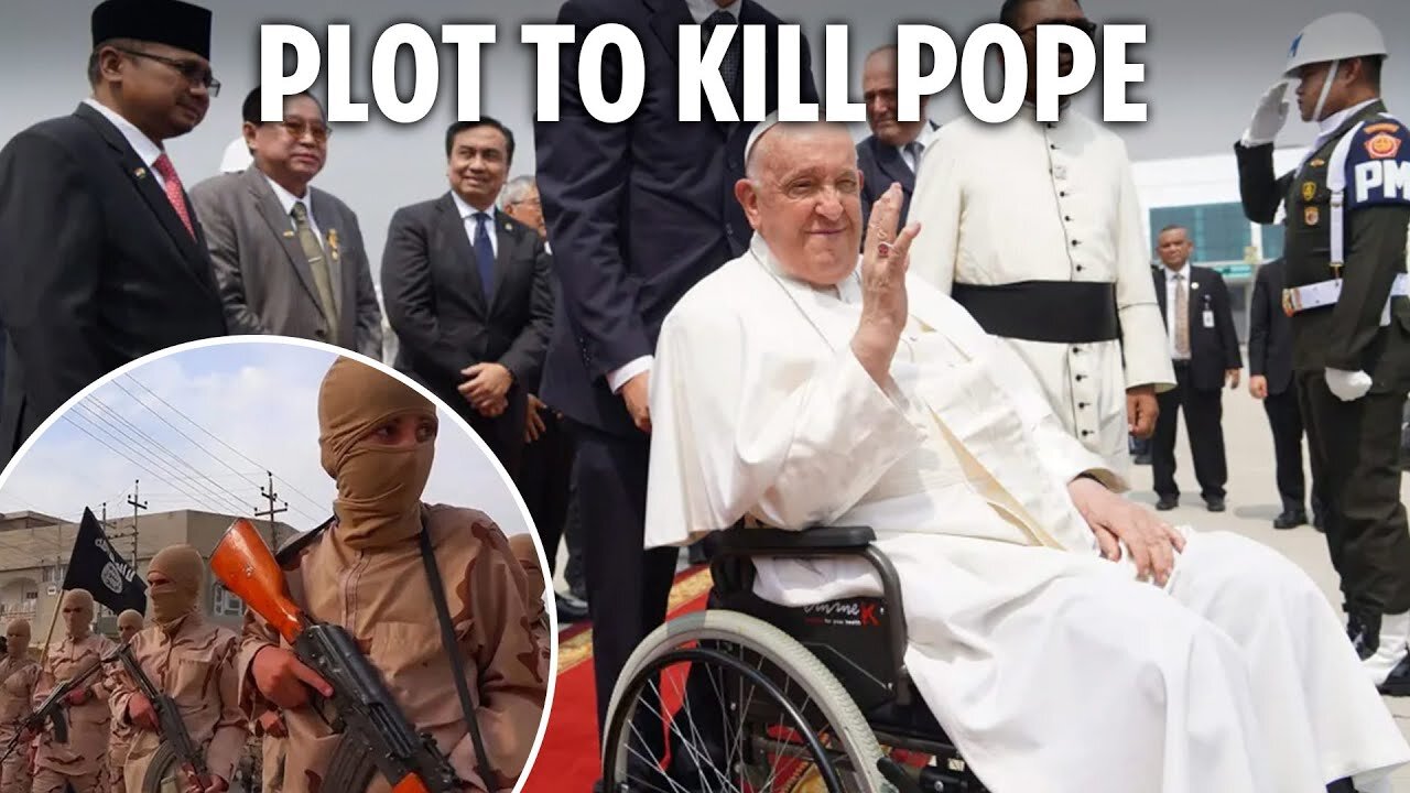 Terror plot to kill Pope Francis on visit to Indonesia uncovered as 7 'ISIS' suspects arrested