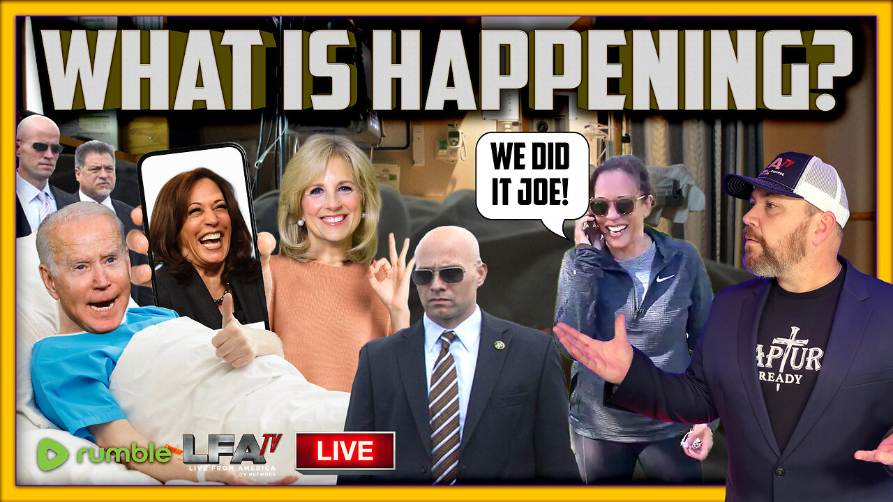 IS BIDEN DEAD?? | LIVE FROM AMERICA 7.23.24 11am EST