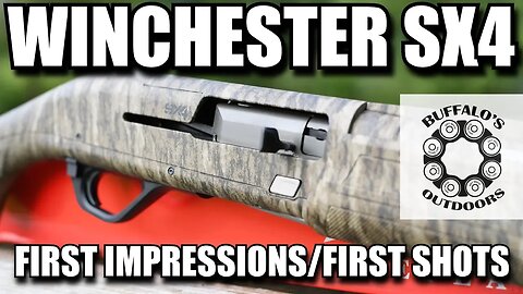 Winchester SX4 - First Impressions / First Shots