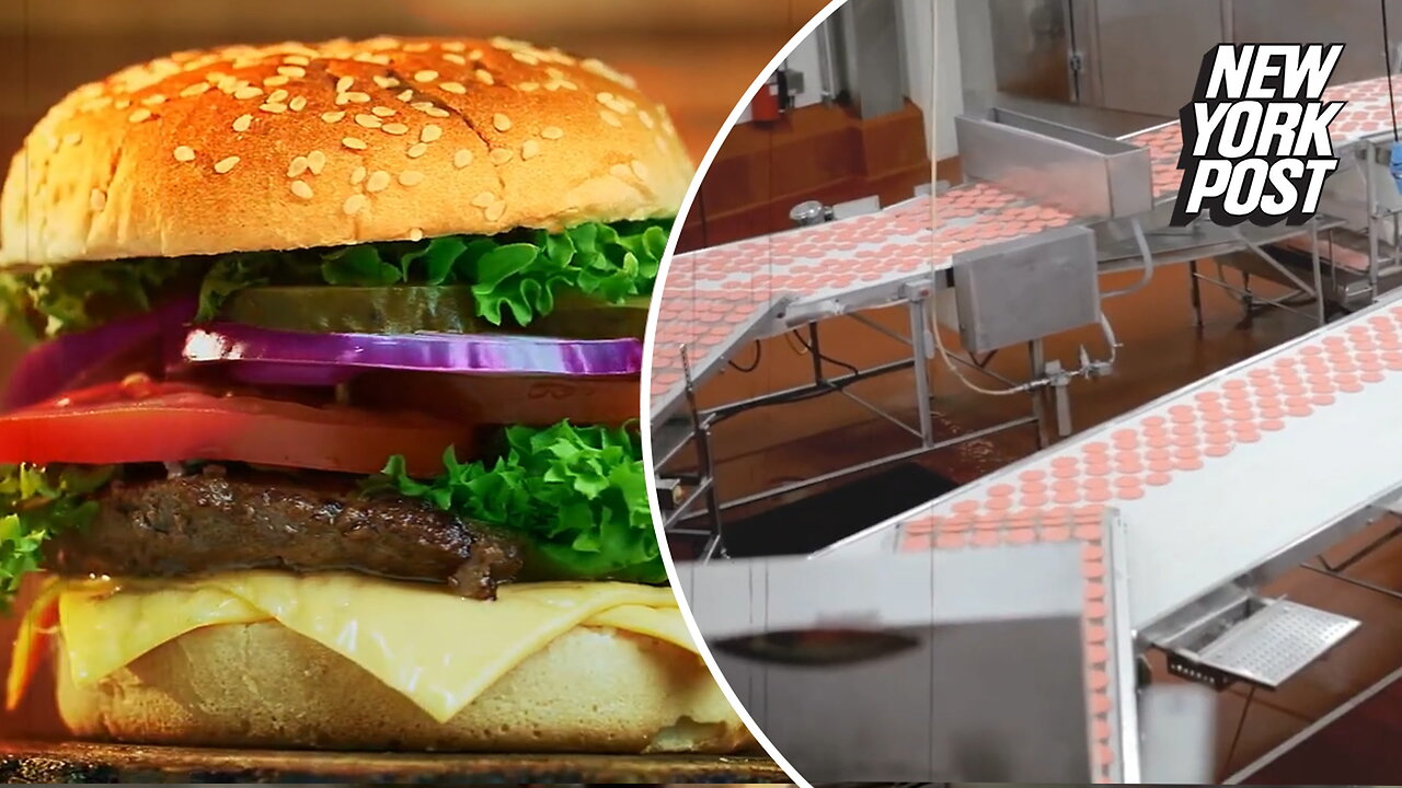 Viewers rip 'propaganda' video showing how McDonald's burgers are made