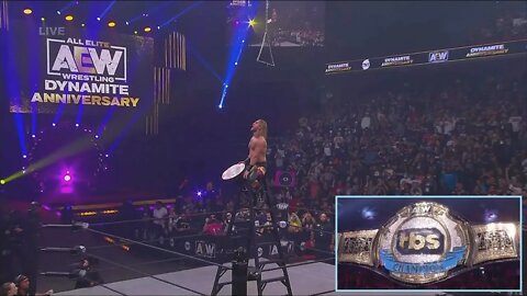 HANGMAN Wins The CASINO LADDER MATCH, New TBS CHAMPIONSHIP Announced : AEW DYNAMITE ANNIVERSARY