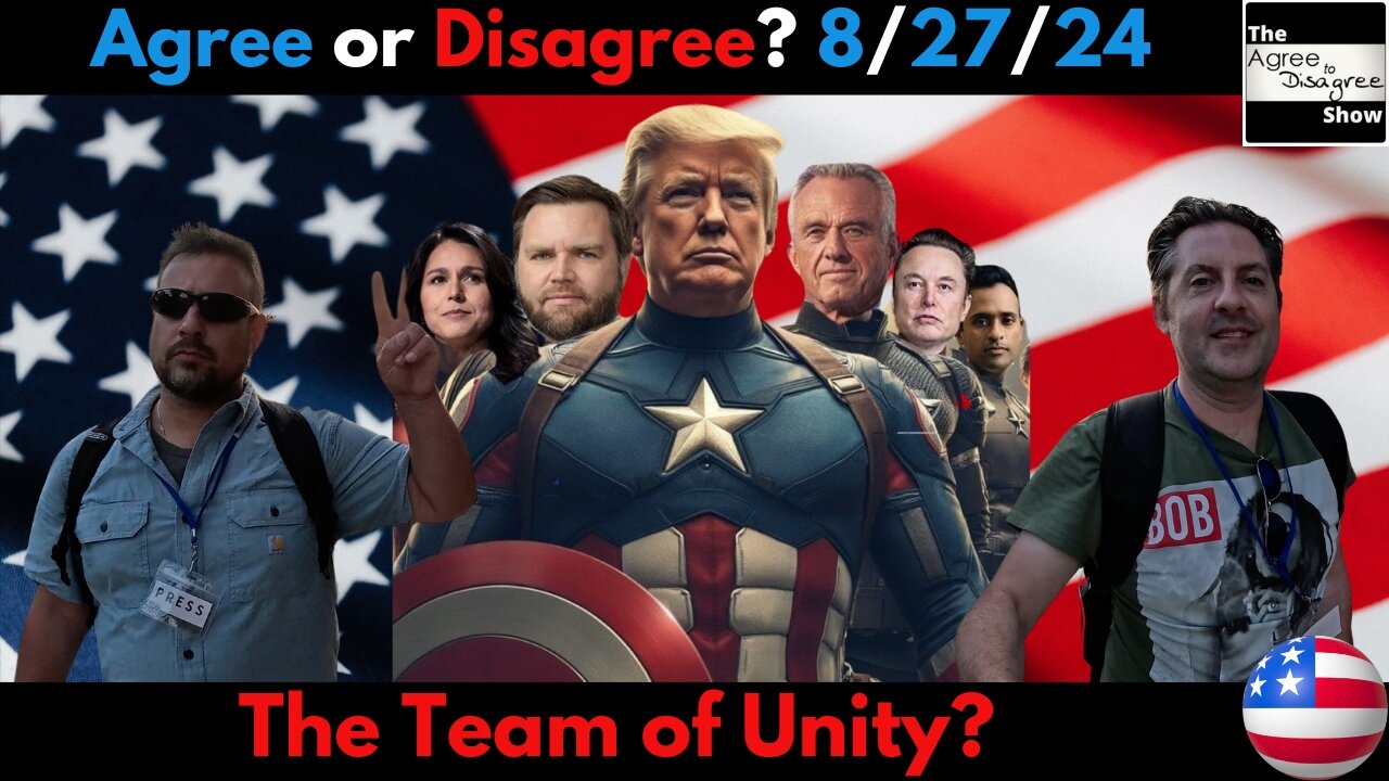 Tulsi Joins MAGA Unity Movement W/ JFK Jr., Vivek, Elon & Trump! The Agree To Disagree Show