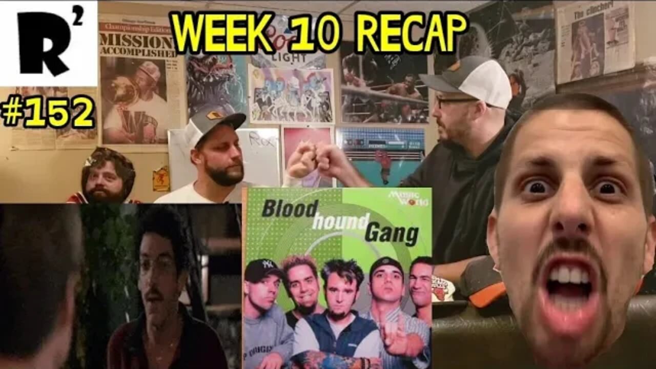 R2: Week 10 recap. Dave's Dingus returns! Golden Showers & Evil twins?? Plus the refs are terrible!