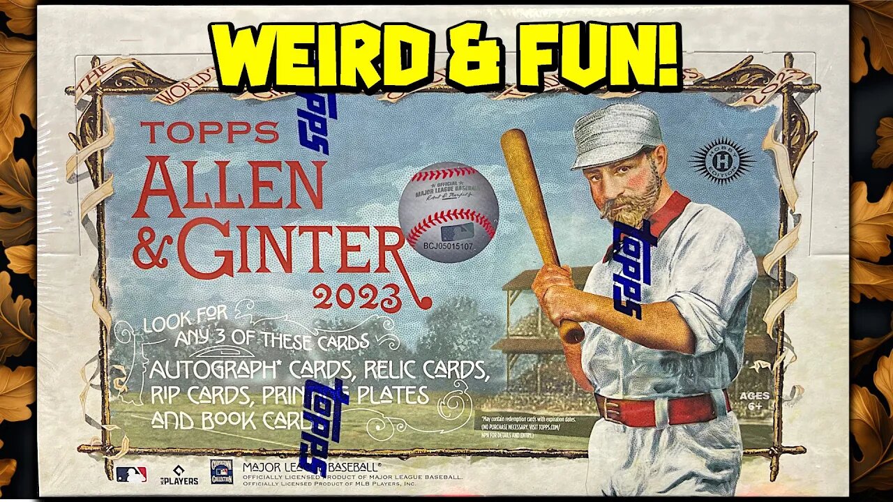 NEW RELEASE 2023 Topps Allen & Ginter Box Opening!!!