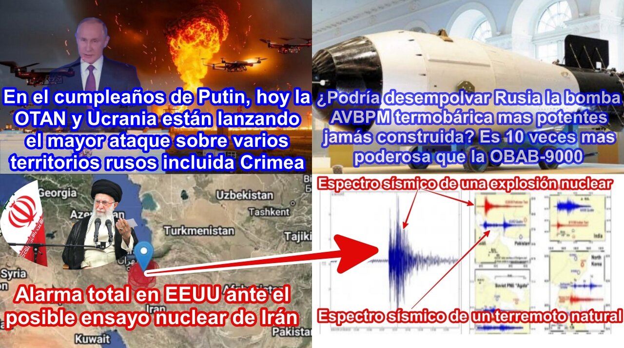 Rusia está bajo el mayor ataque de la OTAN, y en OM ¿Se confirma posible ensayo nuclear iraní?