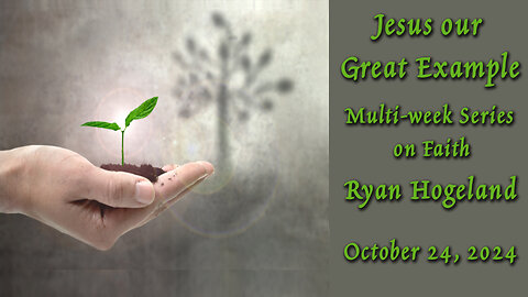 Jesus our Great Example