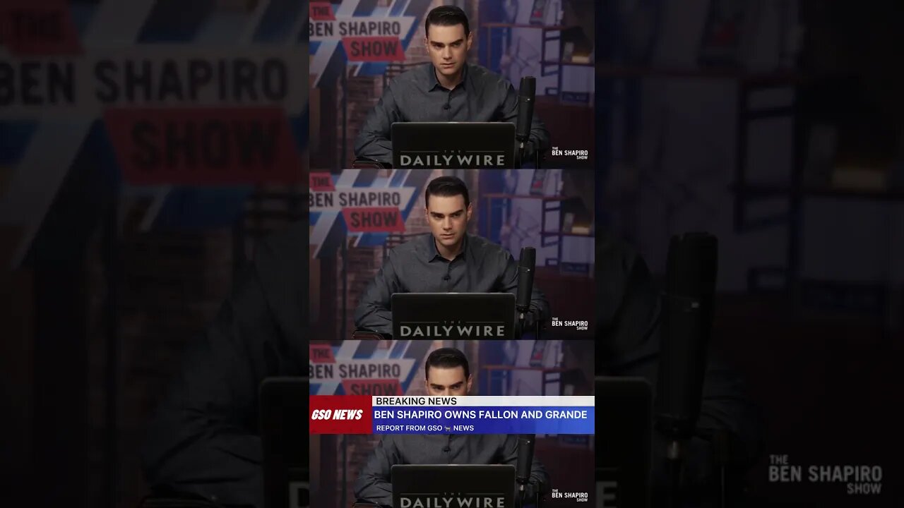 Ben Shapiro owns Jimmy Fallon and Ariana Grande 💪 🔥