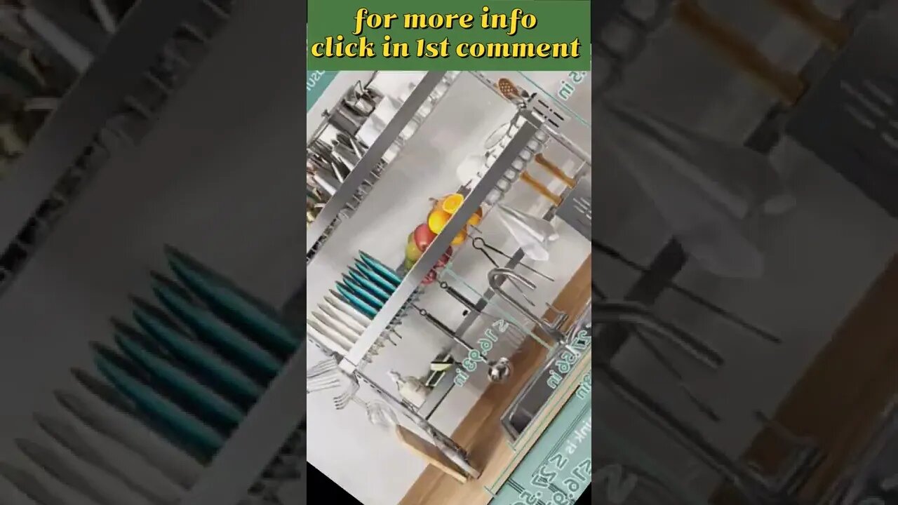 smart kitchen organization 👌 l#shorts l#sabircool