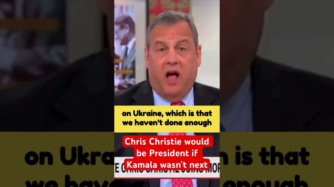 Chris Christie is a warmonger