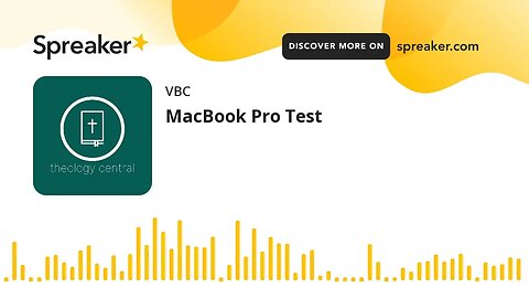 MacBook Pro Test