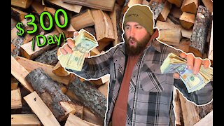 How to make $300 a day selling firewood!