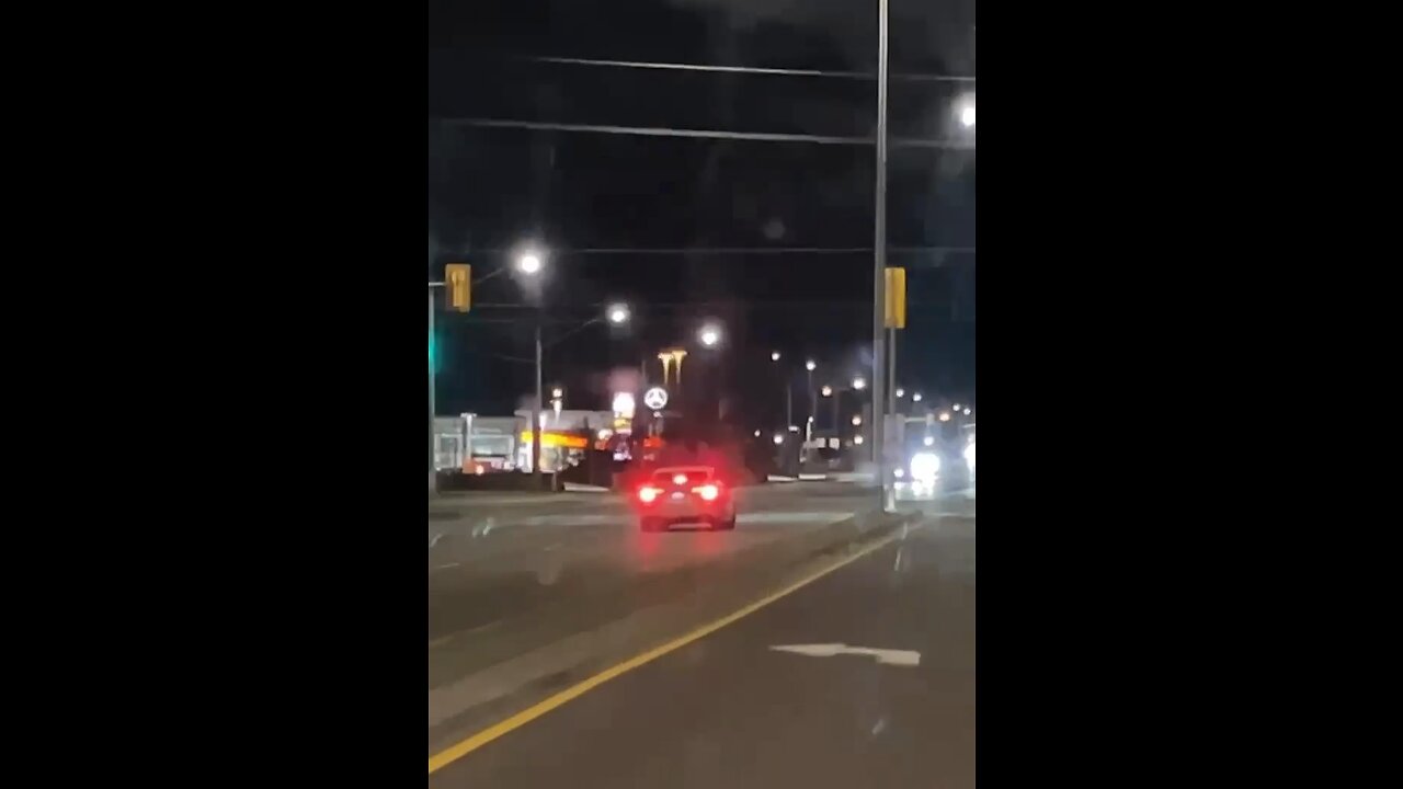 Wrong Way Driver In Brampton