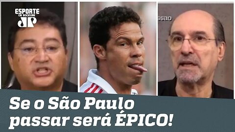 É HOJE! "Será ÉPICO se o São Paulo passar pelo Talleres!"