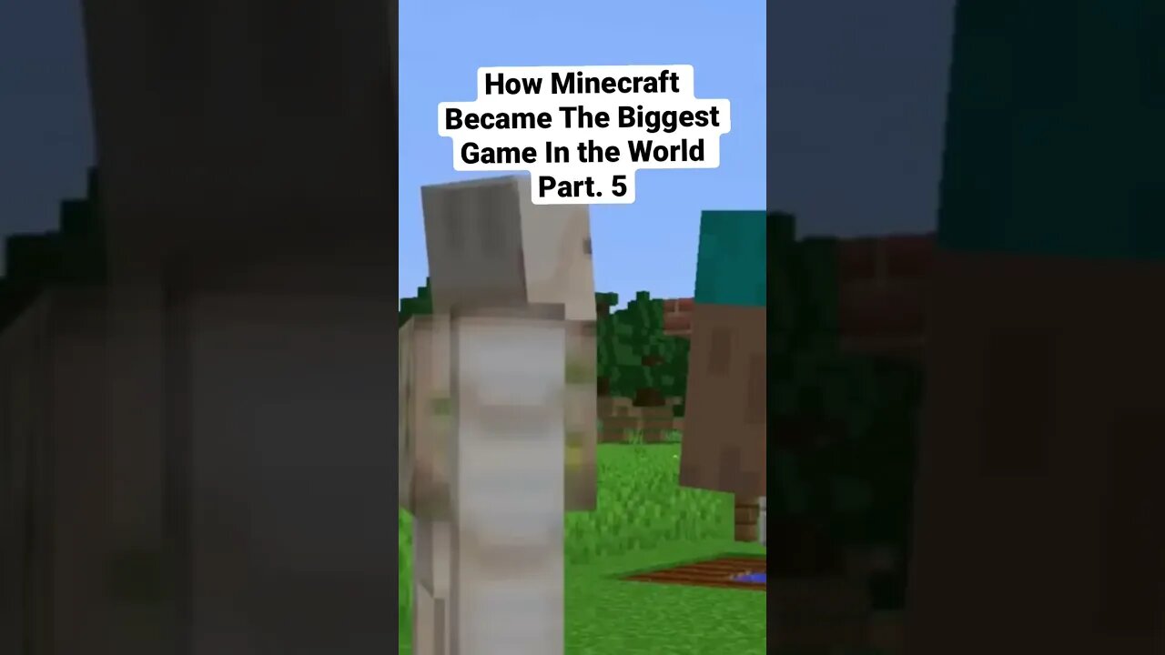 Everyone Can Play - How Minecraft Became The Biggest Game Im The World Part. 5 #shorts #minecraft