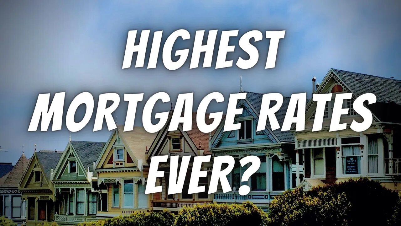 Why Mortgage Rates Have Just Hit a 20-Year All-Time High