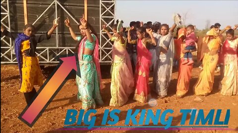 adivasi timli dance 🥀 gadwada 🥀 आदिवासी गर्ल्स डांस 🌷 वट वाली सिनुडी🥀song timli new 2022 big is king
