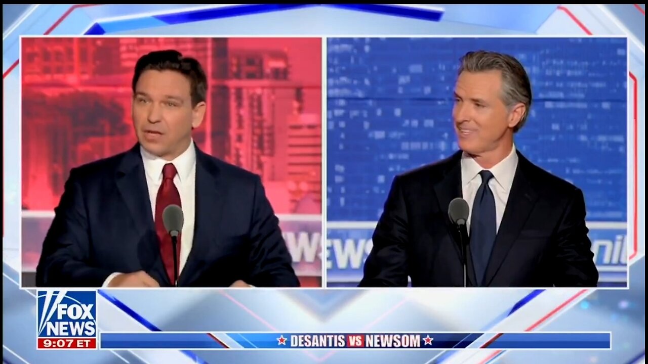 DeSantis STUNS Newsom