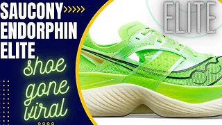 SAUCONY ENDORPHIN ELITE | FIRST LOOK