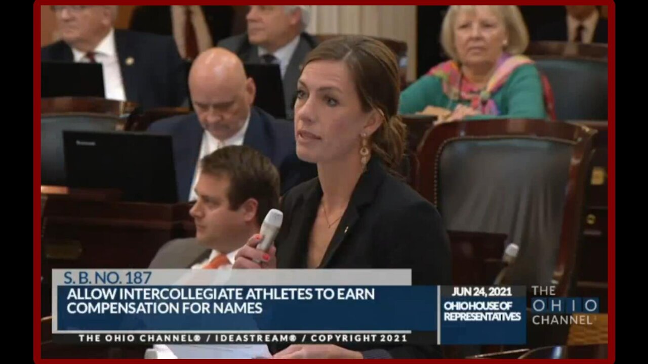 Ohio Dem Lawmakers Pound on Desks and Shout Over Banning Trans Athletes From Female Sports - 2126