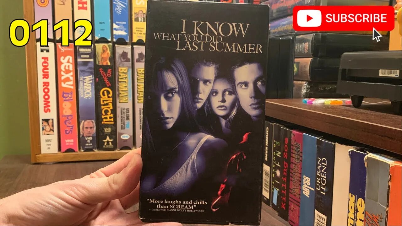 [0112] I KNOW WHAT YOU DID LAST SUMMER (1997) VHS [INSPECT] [#iknowwhatyoudidlastsummerVHS]