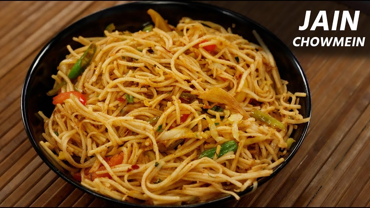 Chowmein Recipe - No Onion No Garlic Street Style