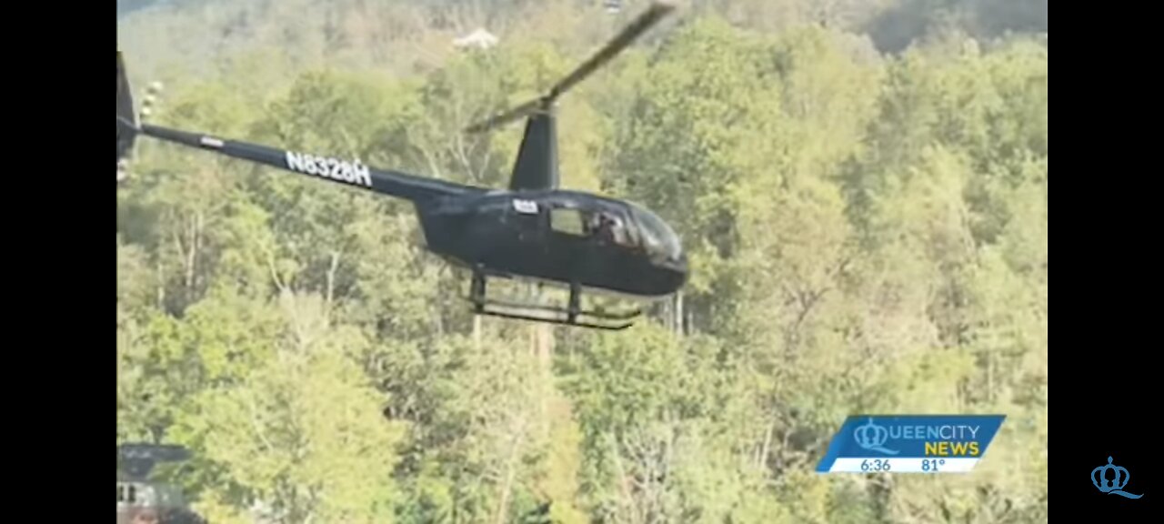 CHOPPER PILOT HERO THREATENED WITH ARREST