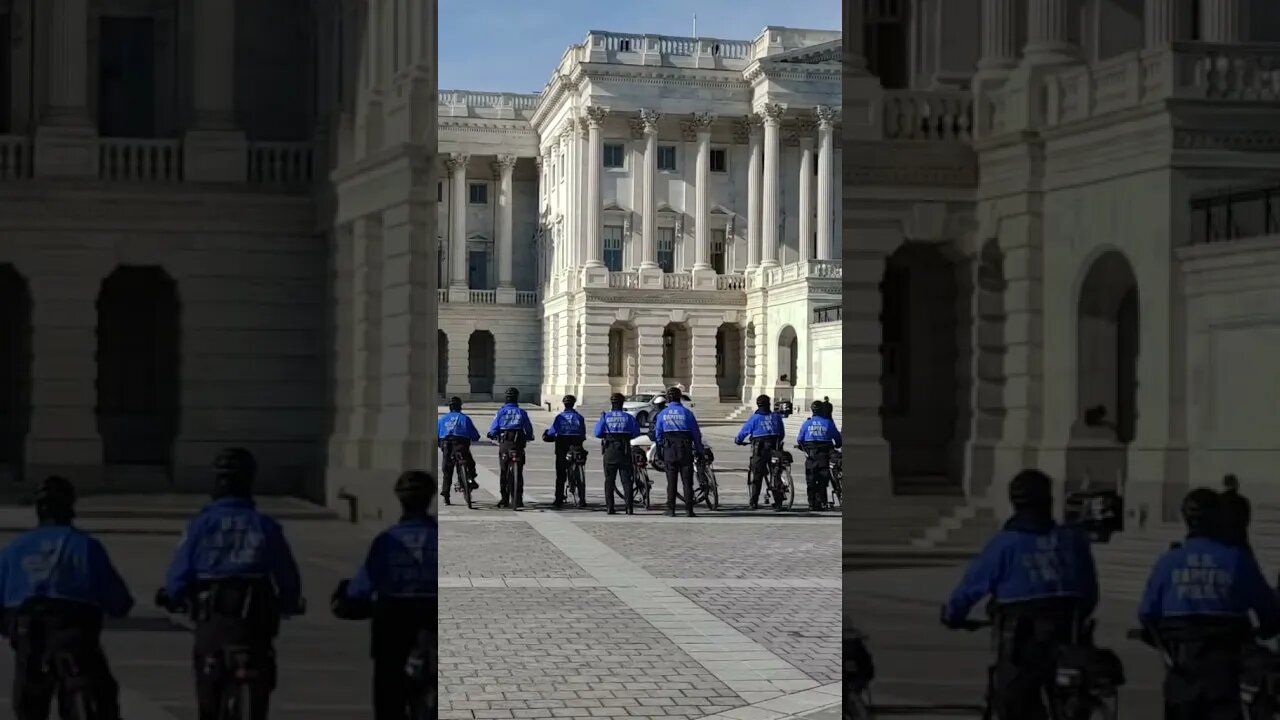 1/12/22 Nancy Drew in DC- Live Video 3- Lots of People for the Lie in State Reid "Ceremony"...