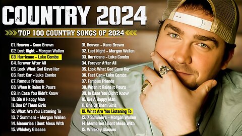 ​​Country Music 2024 🤠 Luke Combs, Morgan Wallen, Brett Young, Kane Brown, Jason Aldean
