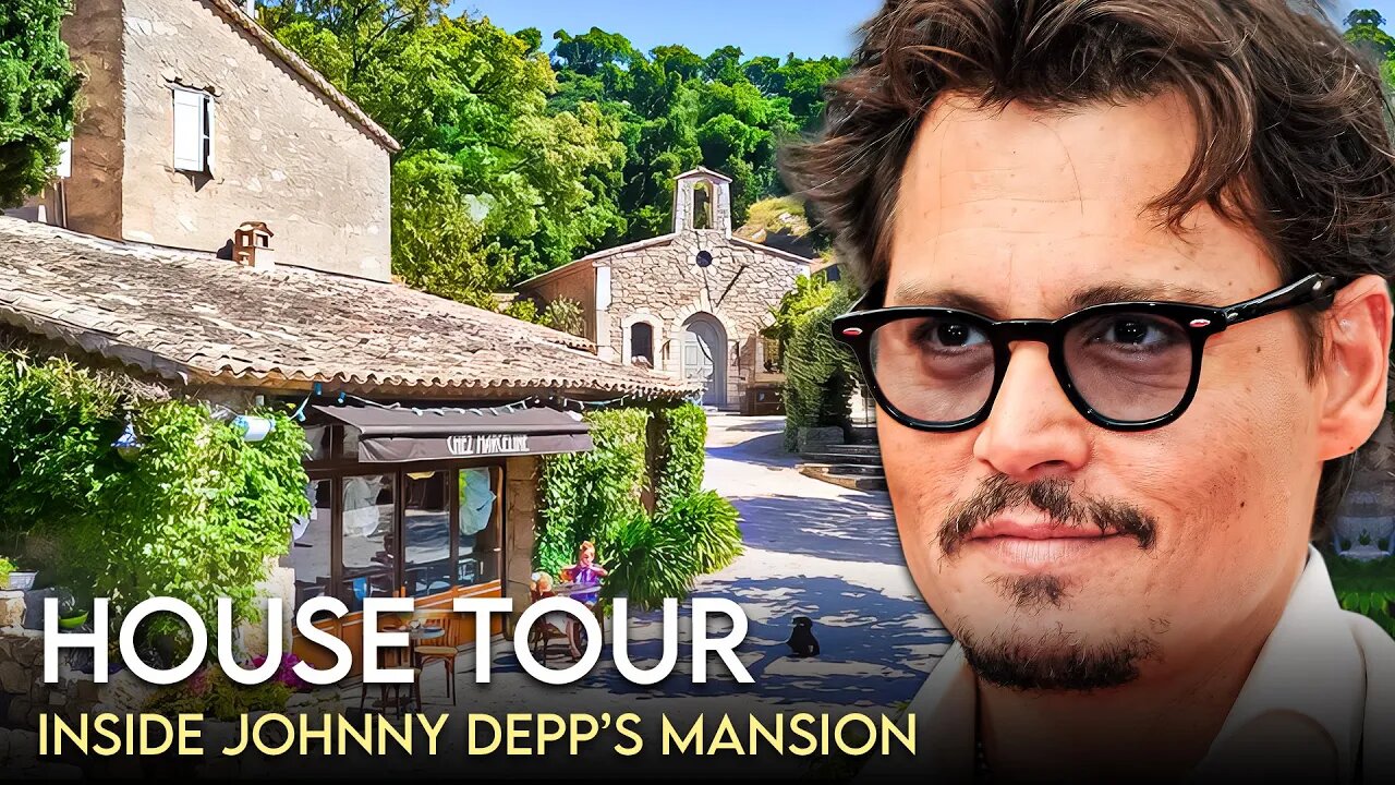 Johnny Depp | House Tour | $63 Million French Mansion & More