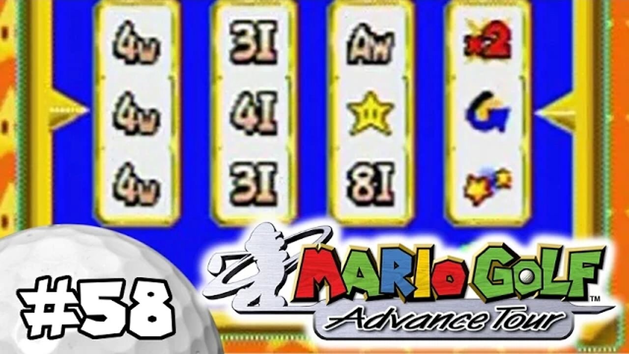 Mario Golf Advance Tour Walkthrough Part 58: Test Your Improv