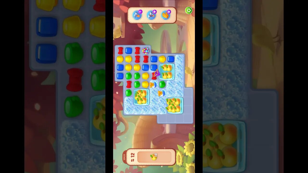 Shorts Playrix Homescapes Gameplay Walkthrough Level 12433-010