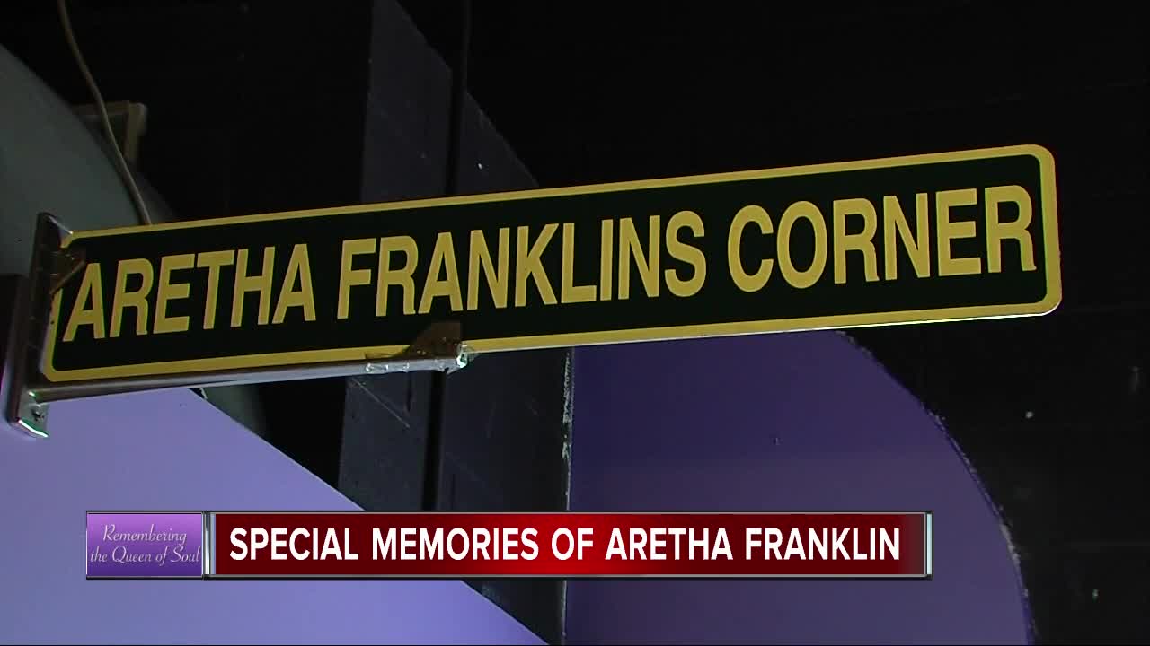 Local restaurant remembers Aretha with special room